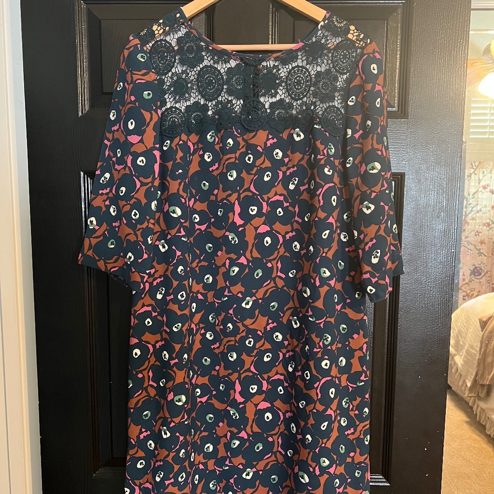 Boden 12L Jesse Lace Tunic dress
